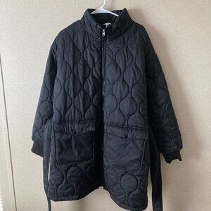 Time and Tru Quilted Black Puffer Jacket Size 1X